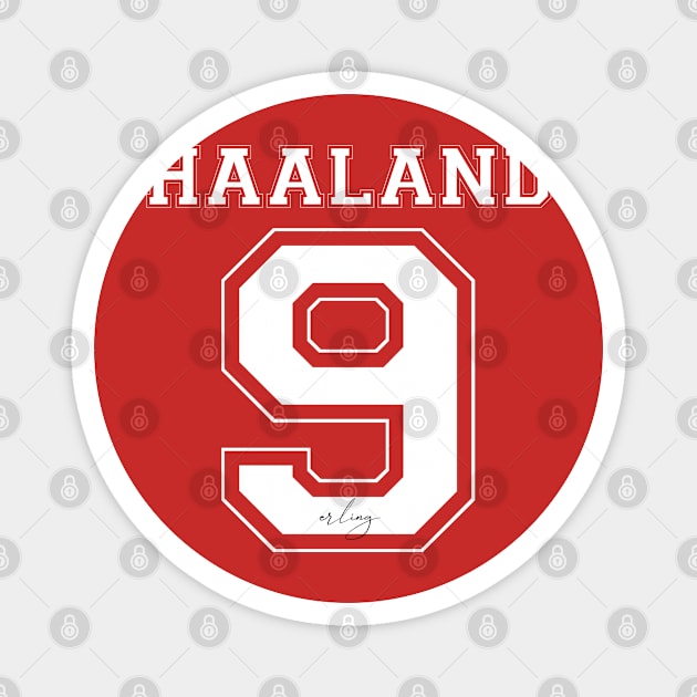 erling haaland Magnet by youne street